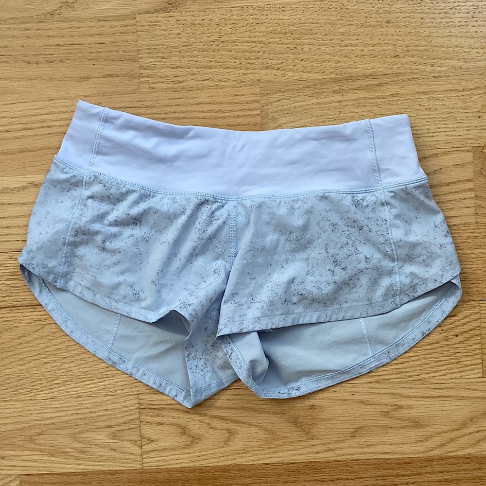 Lululemon Speedup Low rise Gravel/Periwinkle